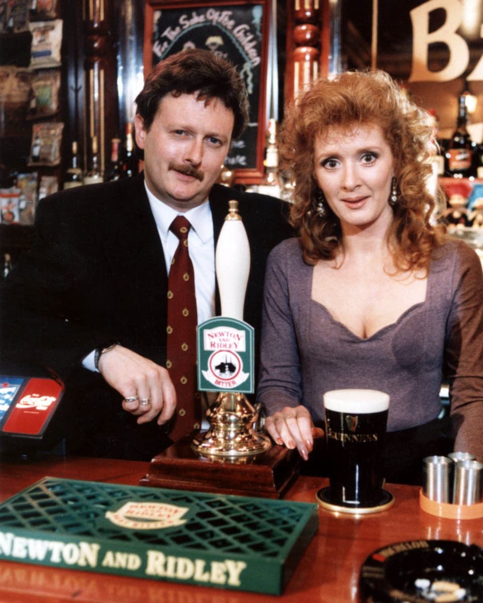 Coronation Street (TV) Charles Lawson, Beverley Callard Liz Jim McDonald 10x8 Photo