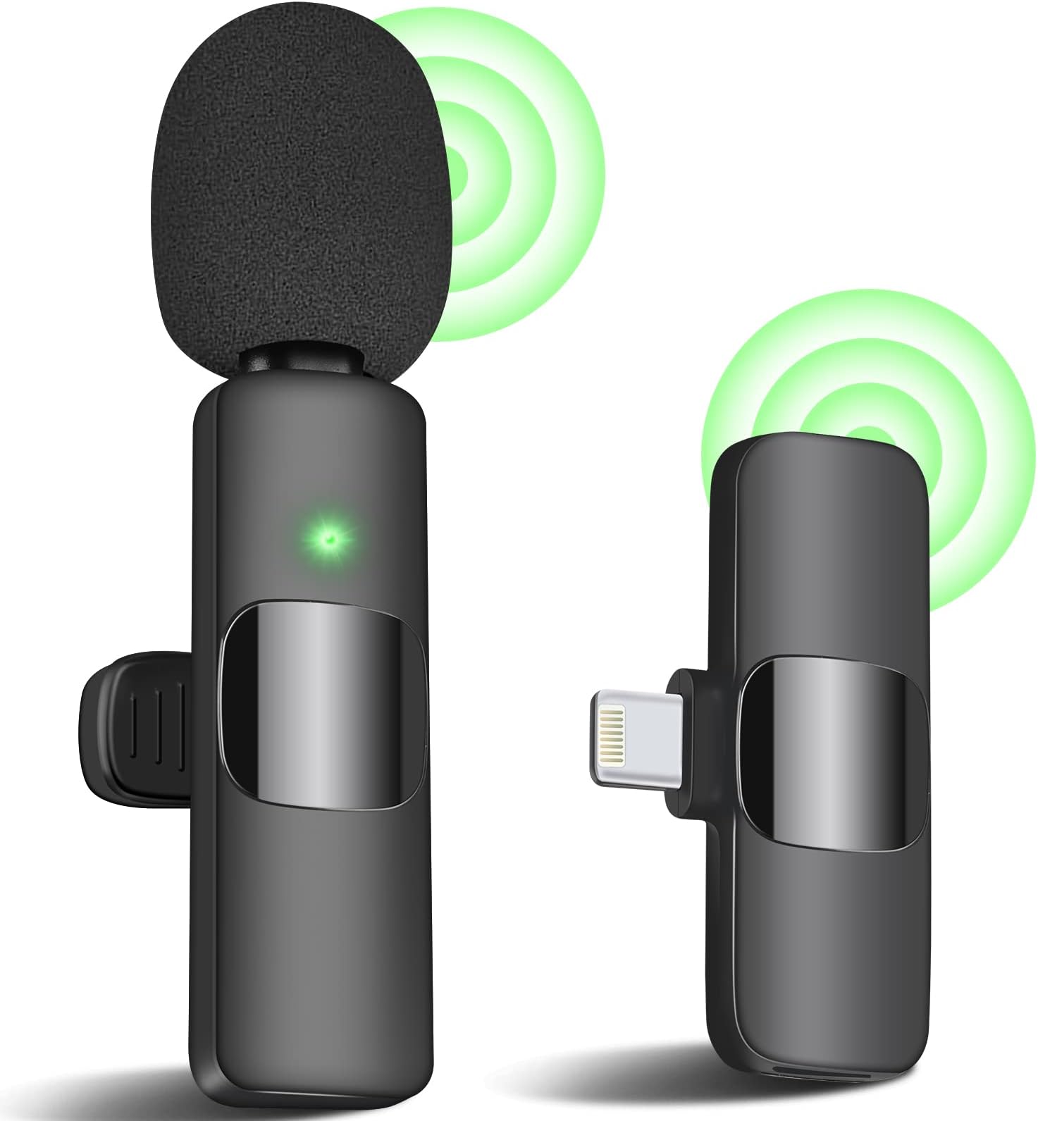 Wireless Microphone for iPhone, IIQ Professional Wireless Lavalier