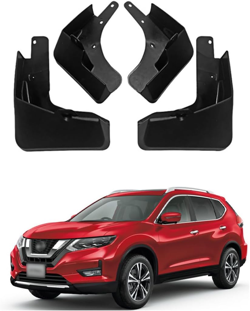 Car Mud Flaps Mudguard for Nissan X-Trail 1998-2024 Front and Rear Mudflaps Splash Guards Heavy Duty Flares 4-PC Auto Accessories,Send 1 Car Wash Towel,2014~2020