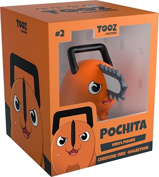 Youtooz Angry Pochita Vinyl Figure 2.6", Official Licensed Angry Pochita Collectible from The Popular Manga and Anime by Youtooz Chainsaw Man Collection