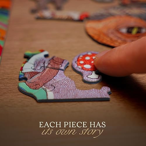 Vista 4 de HUNGRY MINDS Octopolis Rompecabezas de 1000 piezas para adultos - Rompecabezas desafiante y difícil con impresionante tema de pulpo - Perfecto