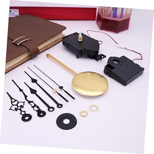 Miniatura 2 de Uonlytech 2 juegos de timbre movimiento oscilante mecanismo de reloj eléctrico DIY reloj accesorios carillón péndulo reloj mecanismo reloj