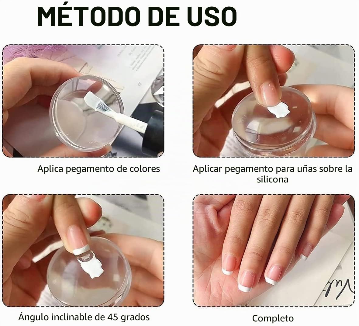 Nail Stamping Set 8 Colores 8ml Placas Estampacion Uñas Stamping Gel Polish DIY