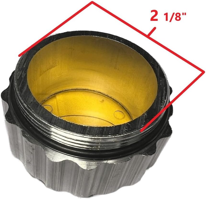 Oil Bath Hub Cap with O-Ring for 5-Lug Hub