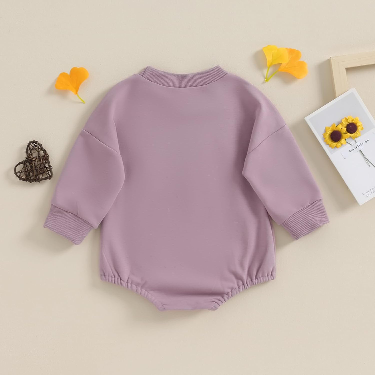 Multitrust Newborn Baby Girl Clothes Embroidery Mama's Girl Sweatshirt Romper Oversized Bodysuit Onesie Baby Girls Outfit