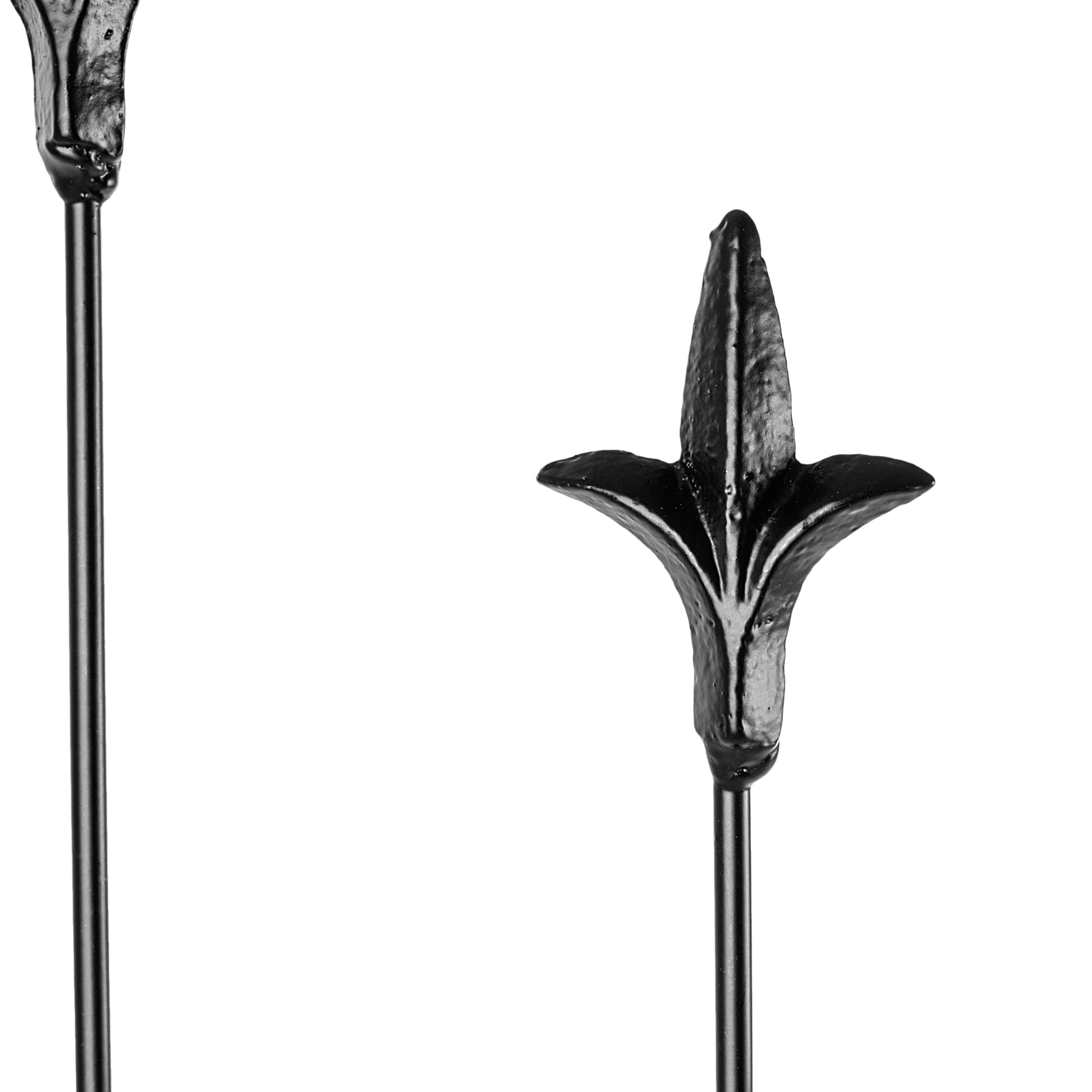KADAX Metall Rankgitter 50 x 140 cm, Kletterhilfe für Pflanzen, Rankspalier aus pulverbeschichtetem Stahl, Pflanzenstütze für Kletterrosen & Clematis