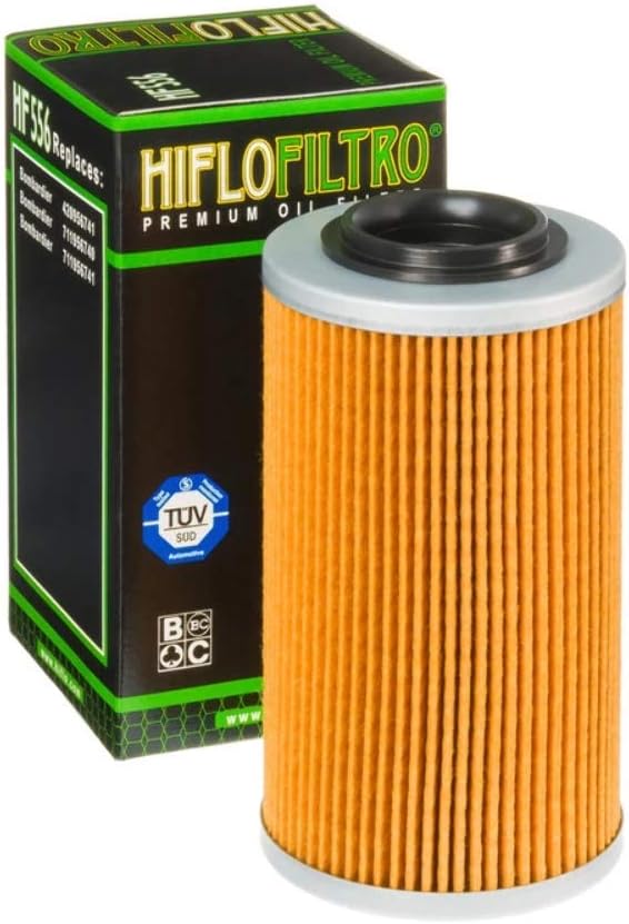 HiFloFiltro HF556-4 Premium Oil Filter, 4-Pack