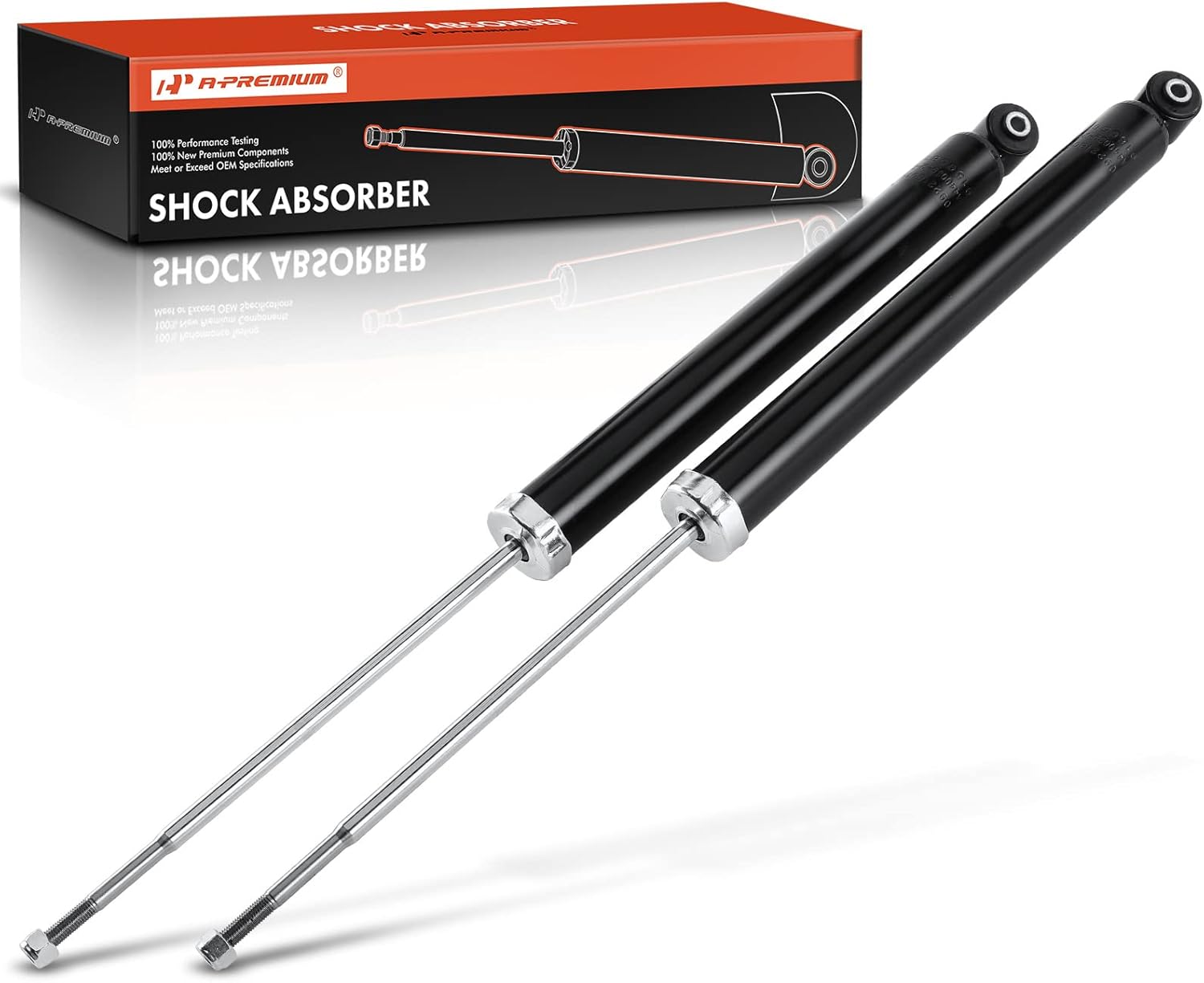 A-Premium Rear Suspension Shock Absorber Compatible with Honda HR-V 2016-2022, 2-PC Set