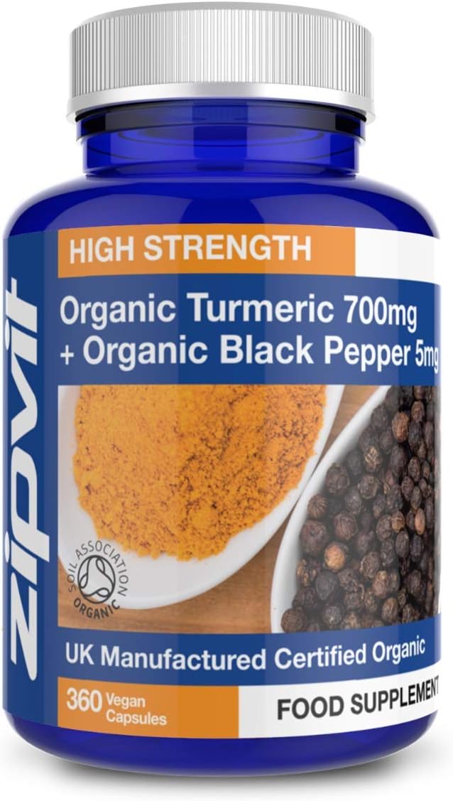 capsule di curcumina con bioperine