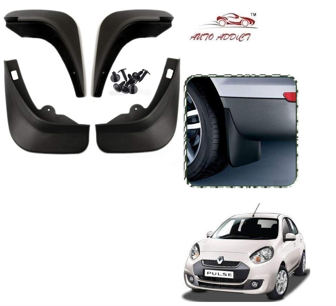 Auto Addict Car Mud Flaps O.E Type Mud Guard Set of 4 pcs for Renault Pulse-image-10