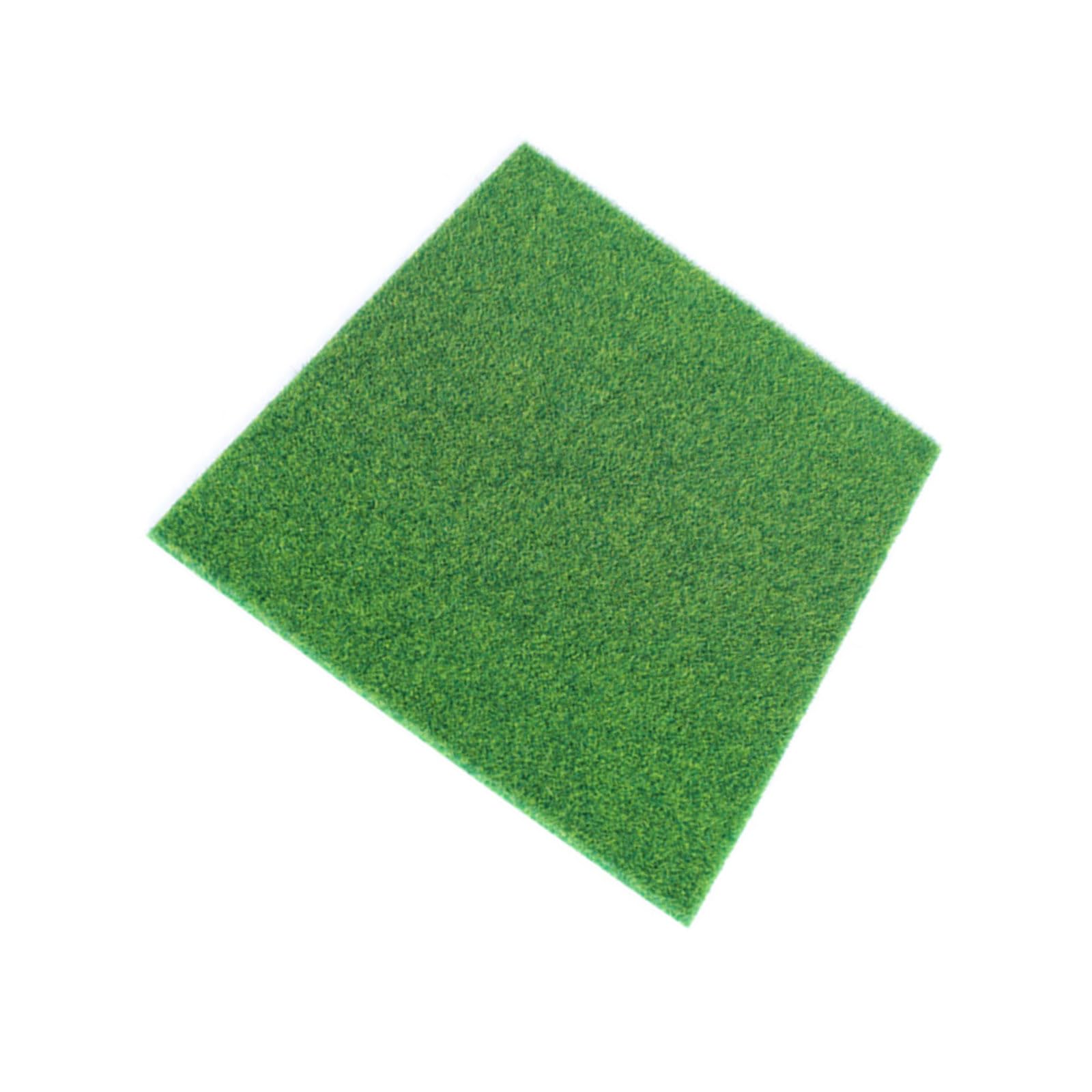 Hredyqw Realistic Artificial Grass Thick Artificial Square Grass Mats For Indoor Outdoor Decoration