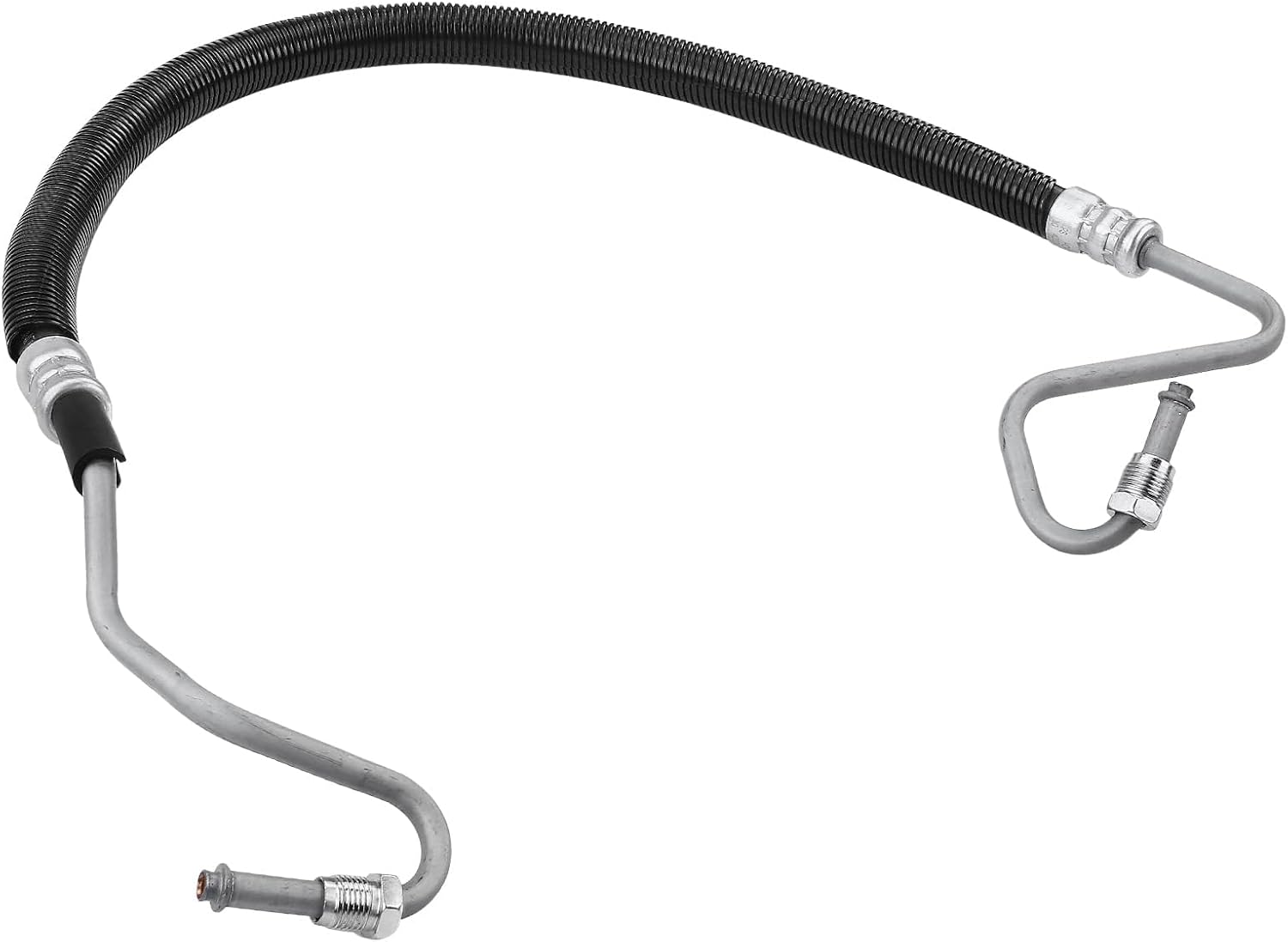 A-Premium Power Steering Pressure Hose Line Assembly Compatible with Ram 2500/3500, 2013-2019, 6.7L, with O-ring, Hydraulic Brake Booster To Gear