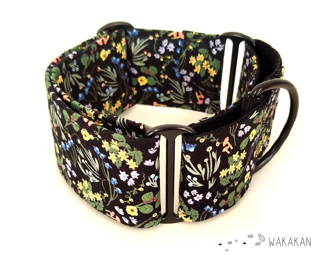 Collar Martingale Para Perro: Secret Pond, Hecho a Mano en España por Wakakán