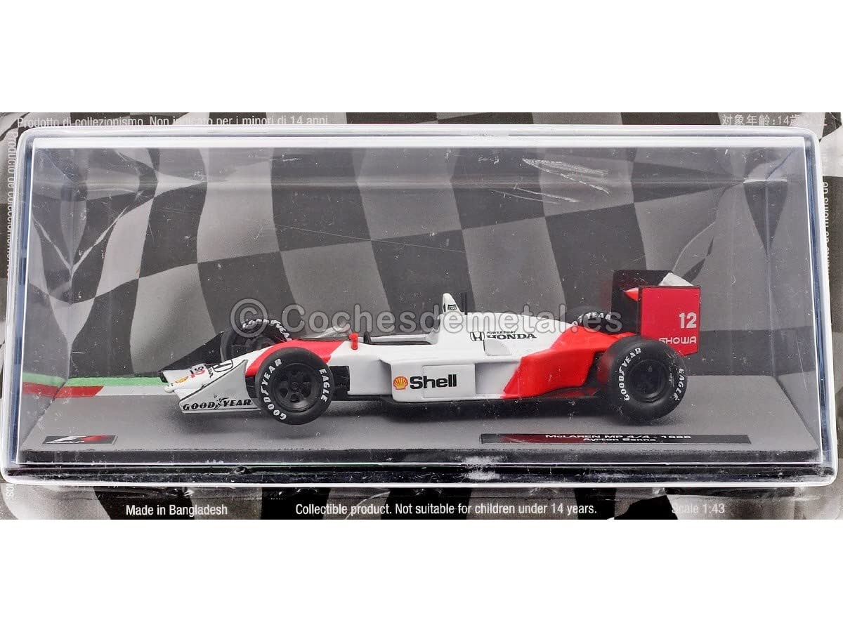 Ixo Models 1988 McLaren MP4/4 Ayrton Senna World Champion 1:43