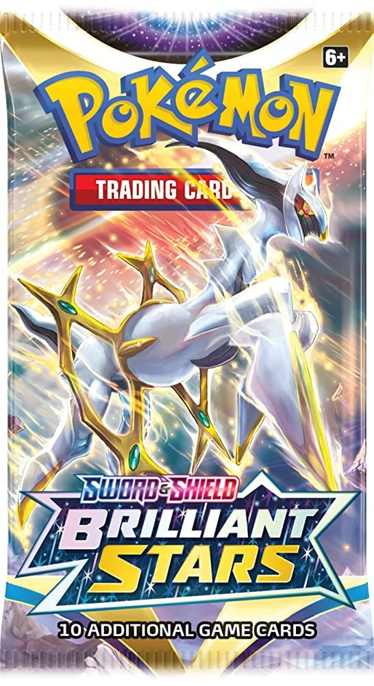 Pokémon Sword & Shield Brilliant Stars Booster Pack