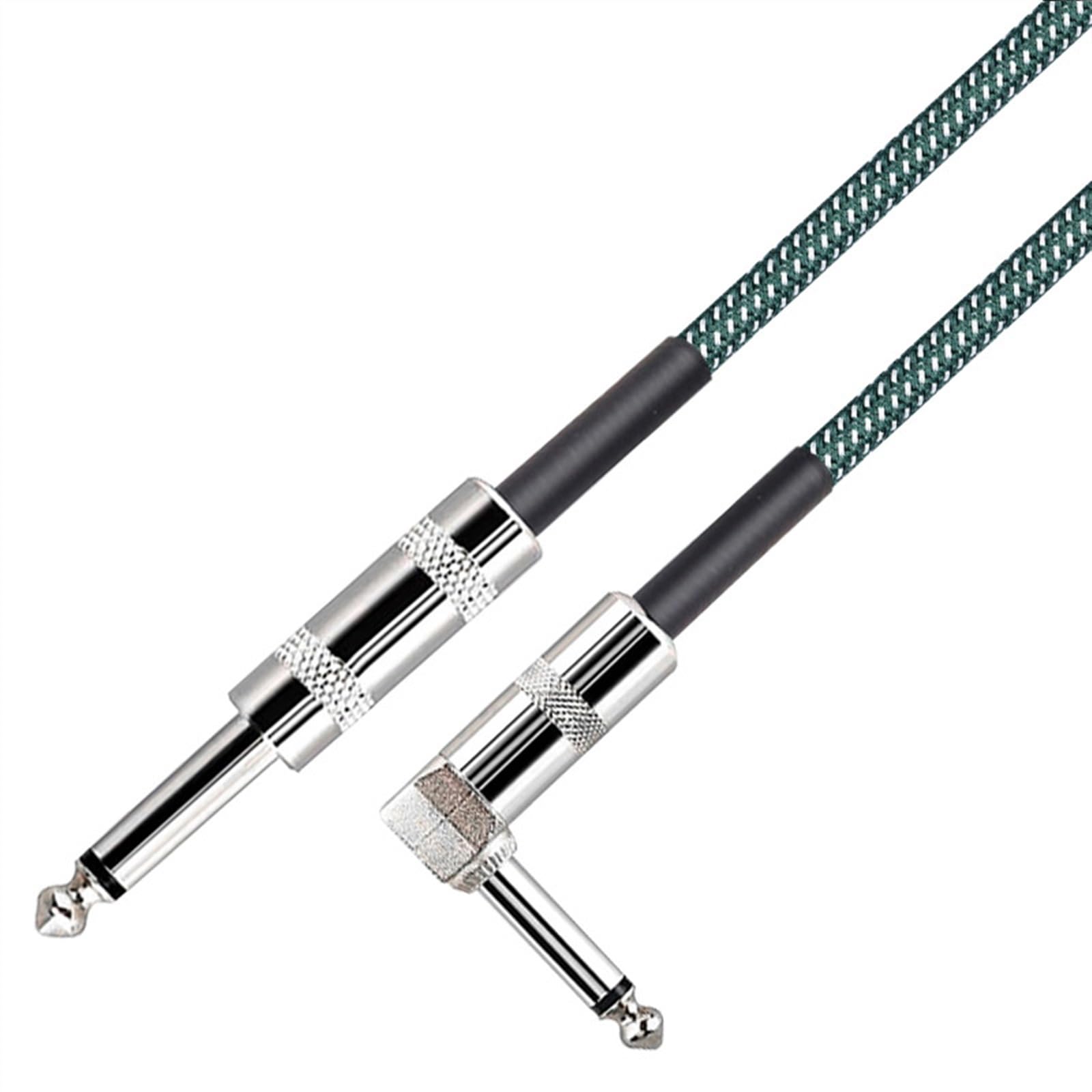 Cable de interconexión de audio Cable de audio for guitarra 6,35 mm, 3 metros, cobre libre oxígeno chapado en oro(06)