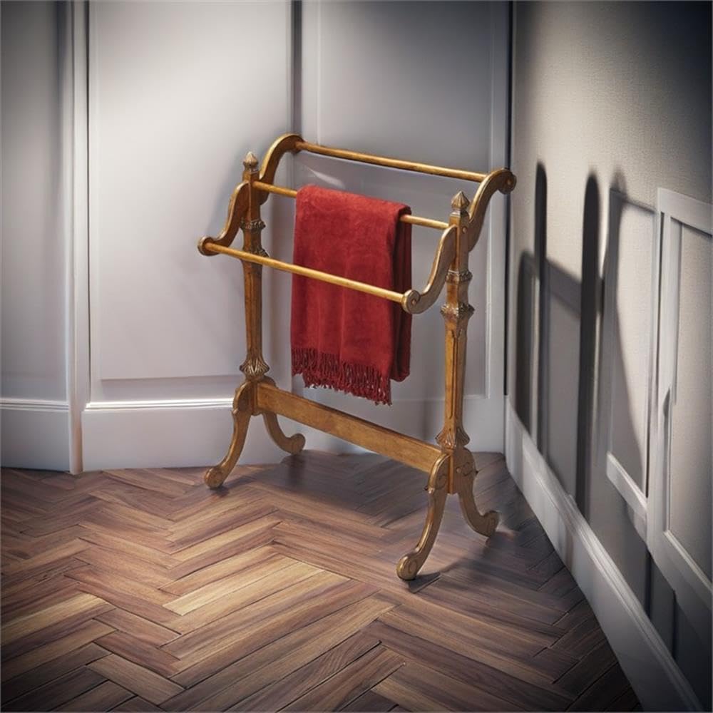 Beaumont Lane Blanket Rack in Plantation Cherry