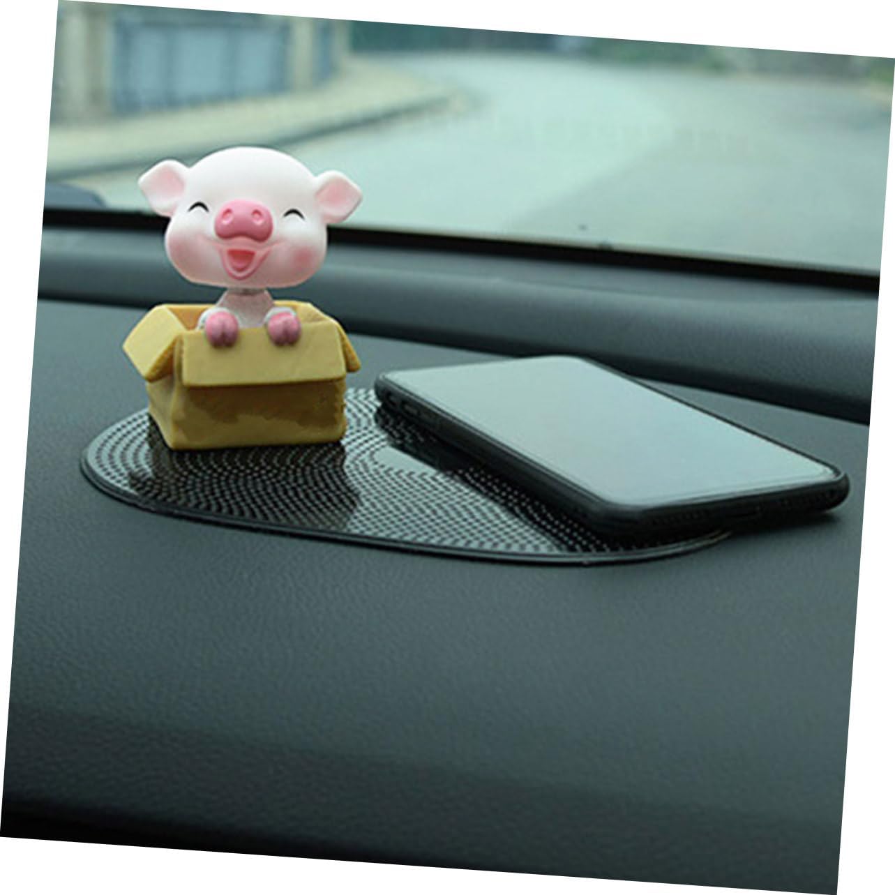 4pcs Non- Dashboard Mat Pu Car Accessory for Phone Keys and Sunglasses for Secure Placement All Vehicles
