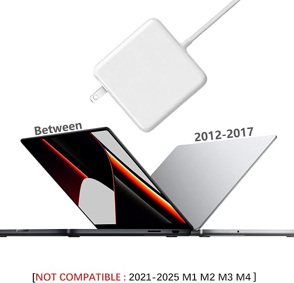 Mac Book Pro Charger - 85W Mag 2 Power Adapter,Compatible with Mac Book Pro 13 & 15 & 17 inch (Between 2012-2017) - 1