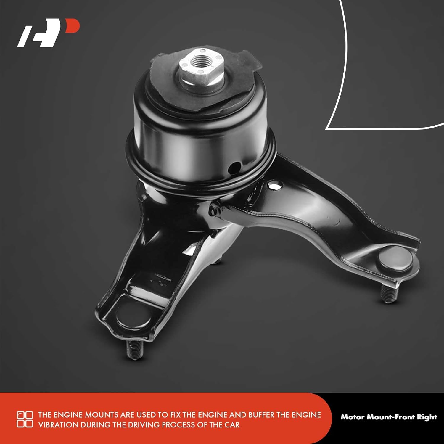 A-Premium Set of 4 Engine Motor Mount and Transmission Mount and Torque Strut Mount Kit Compatible with Toyota Camry 2002 2003 2004 2005 2006 L4 2.4L Sedan, Automatic Transmission