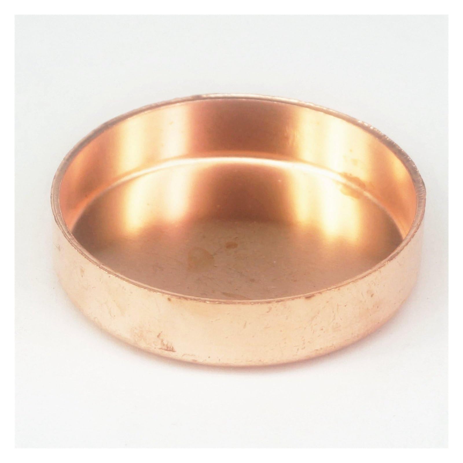 Tapón de cobre de 38 mm para soldar tuberías de refrigeración y climatización