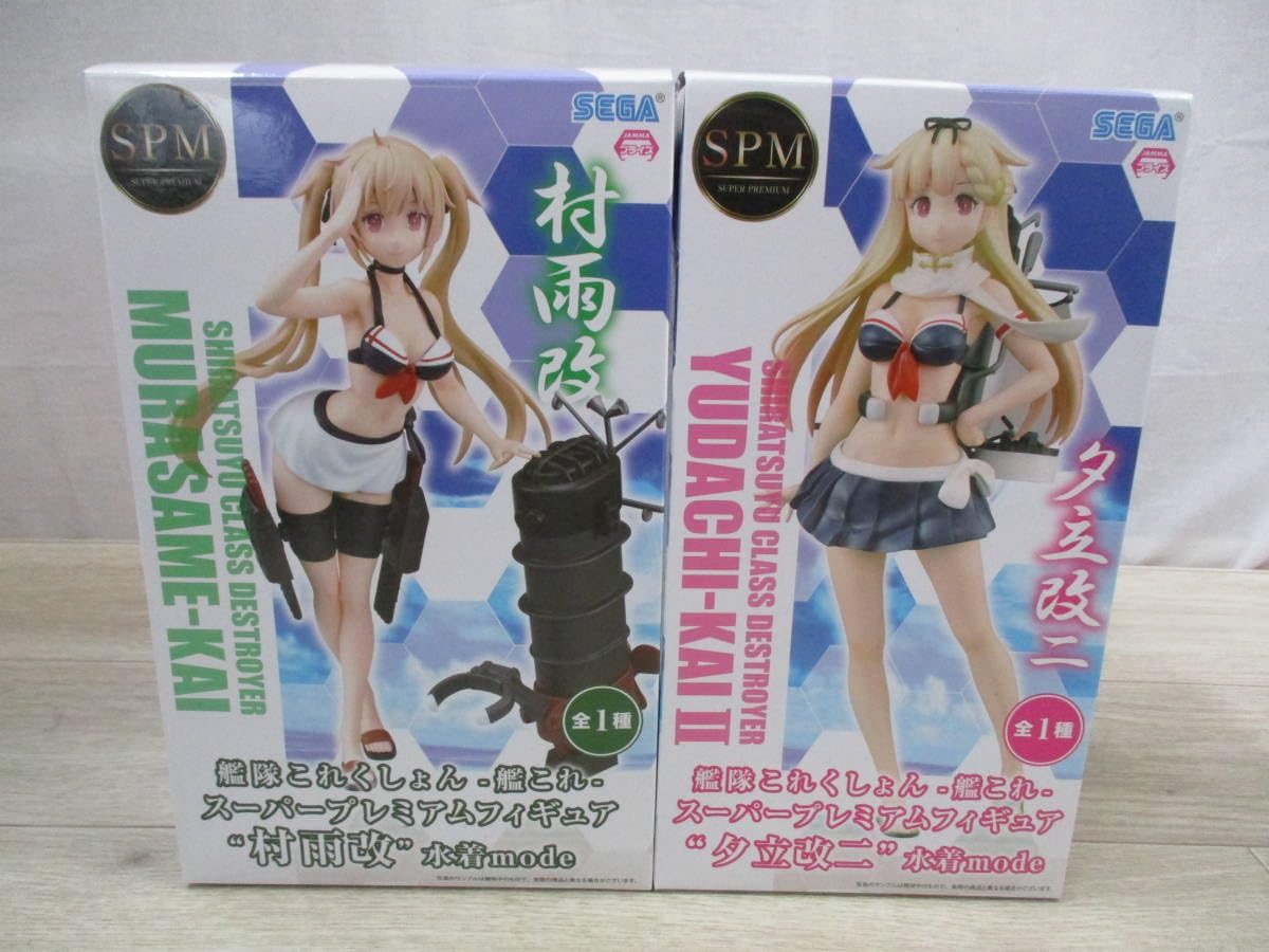 SEGA - 艦隊これくしょん-艦これ-スーパープレミアムフィギュア&quot;夕立改二&quot;水着mode Amazon | セガ 艦隊これくしょん 艦これ SPMフィギュア 夕立