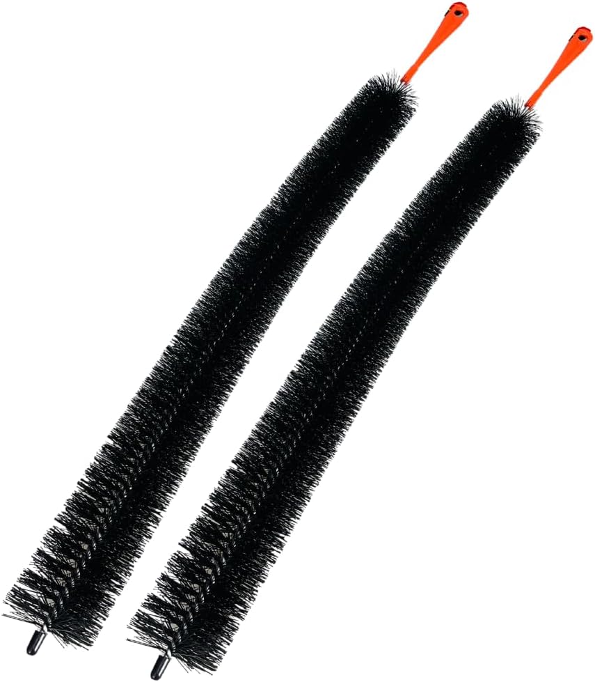 Bristle (2 Pack) 31 Inch Cleaning Brush for Dryer Lint and