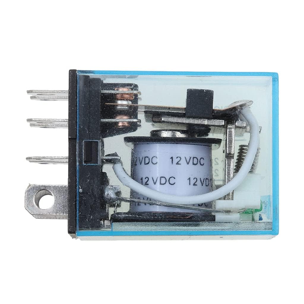 ELECTRRIUS LY2NJ 12V DC Relay - Compact 8-Pin DPDT, 10A Switching Capacity, Small Form Factor (B0CKTWC2ZX) Amazon Price History, Amazon Price Tracker