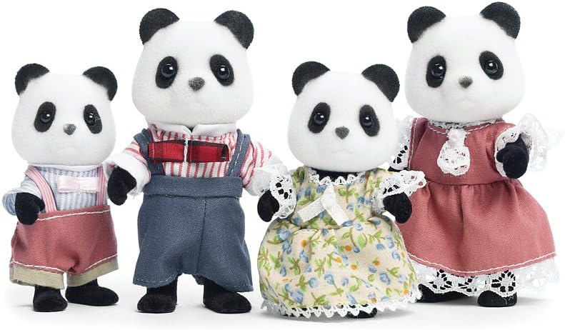キャリコ・クリッターズ ワイルダーパンダファミリー (並行輸入品)