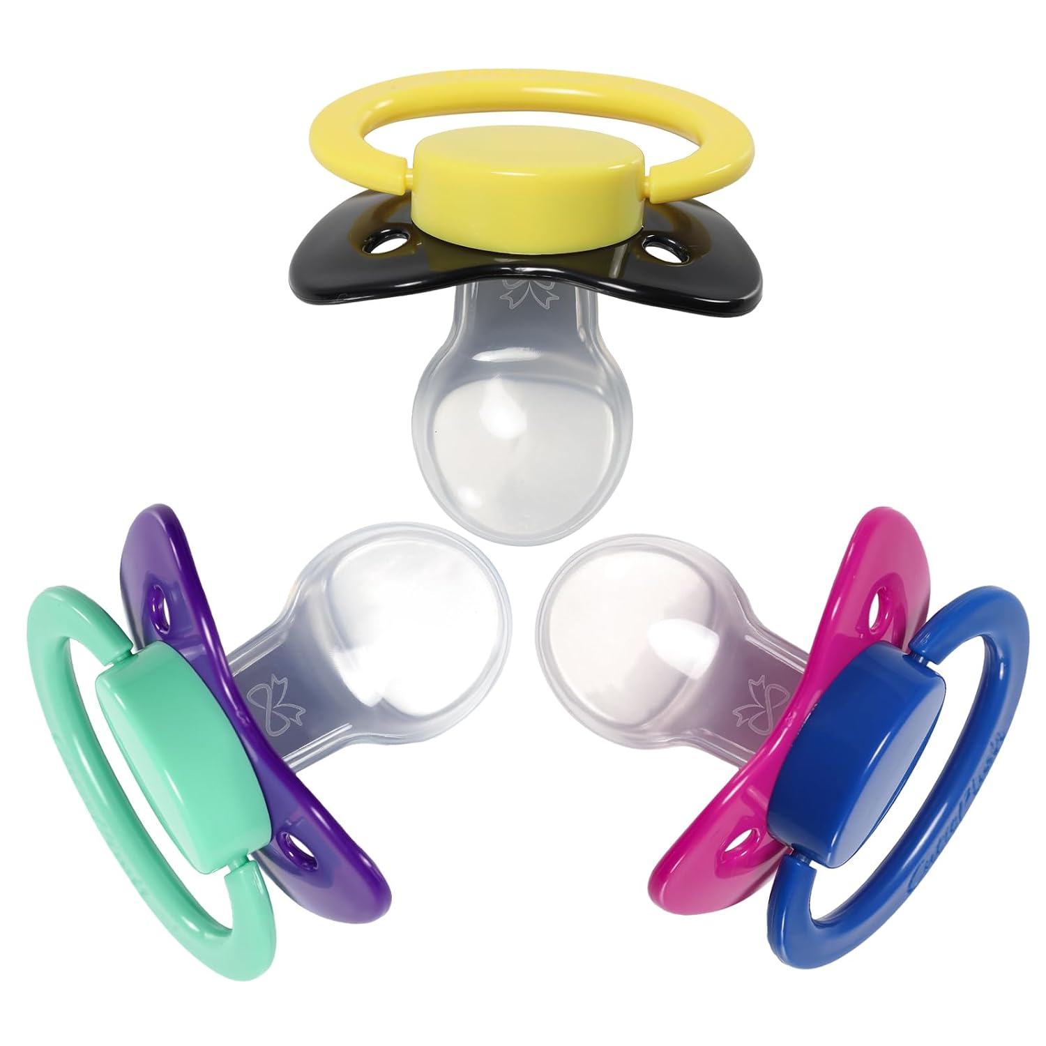 CutiePlusU Pacifier Large Shield Big Size Purple Red Green