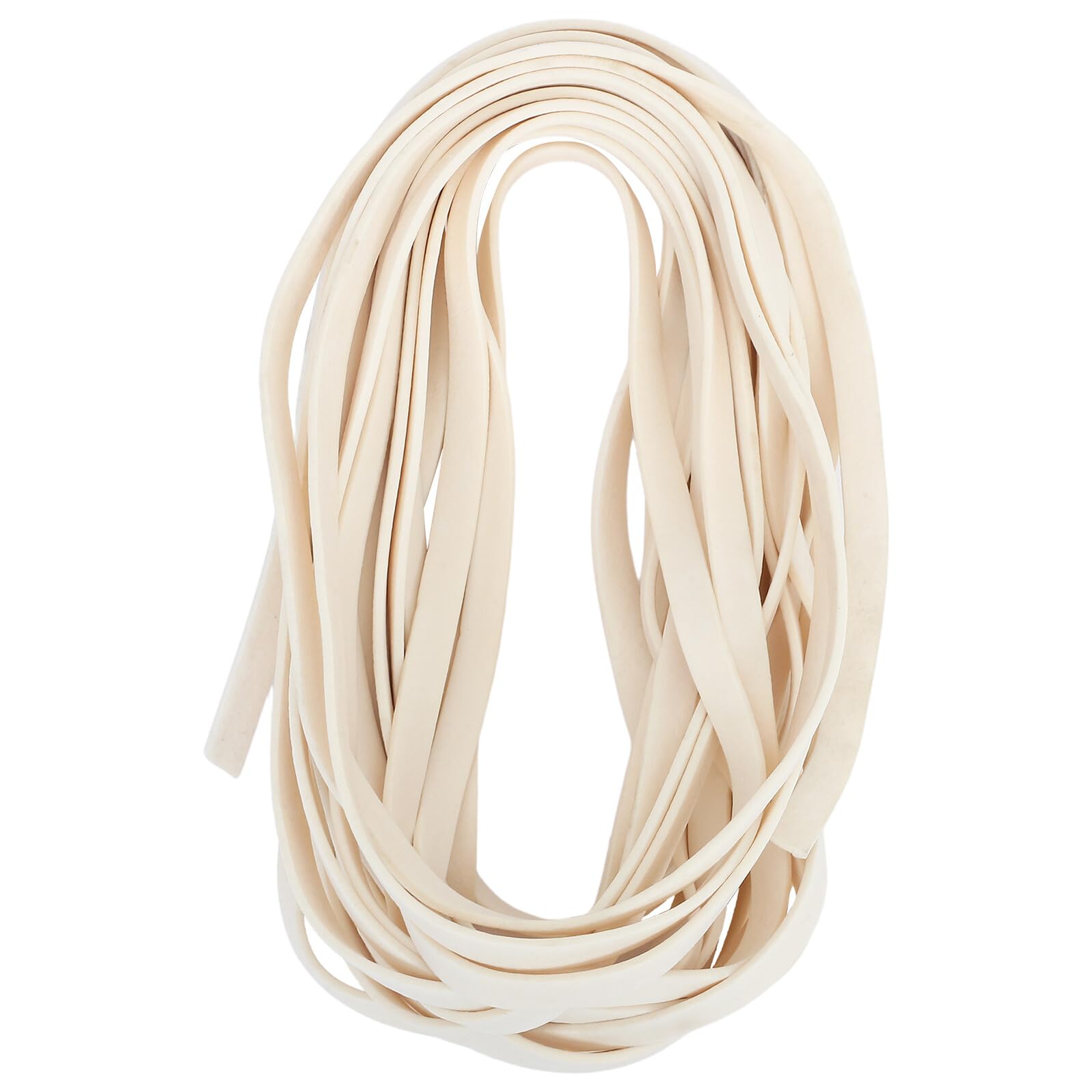 GALPADA Cinta de Silicona Espumada 3Mm X 15Mm 20 Metros Burlete Sellador Flexible para Puertas y Ventanas Resistente a Altas Temperaturas Aislamiento Acústico y Térmico Sellado para