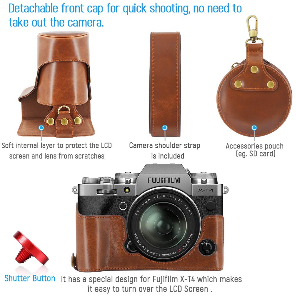 富士フイルム - フジXT-4 本体　カメラバッグ Amazon | 富士フイルム Fuji Fujifilm X-T4 XT4 専用 防水 PU
