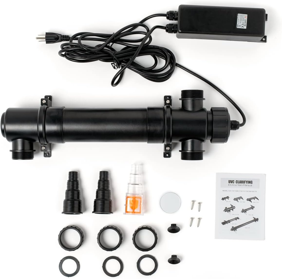 CNZ CUV-136 Clarifier for Pond and Aquarium, 36-watt