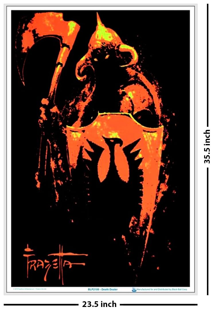 Amazon.com: Death Dealer - by Frank Frazetta - Laminated