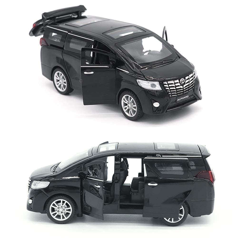 DEOXY 1:32 Toyota Alphard Vehicle Toy Alloy Die Cast Metal Car Model Diecast Metal Car With Light Sound Openable Door Pullback Toy Car For Kids Best Gifts Toys For Boys,Black (B0CTKQP47J) Amazon Price History, Amazon Price Tracker