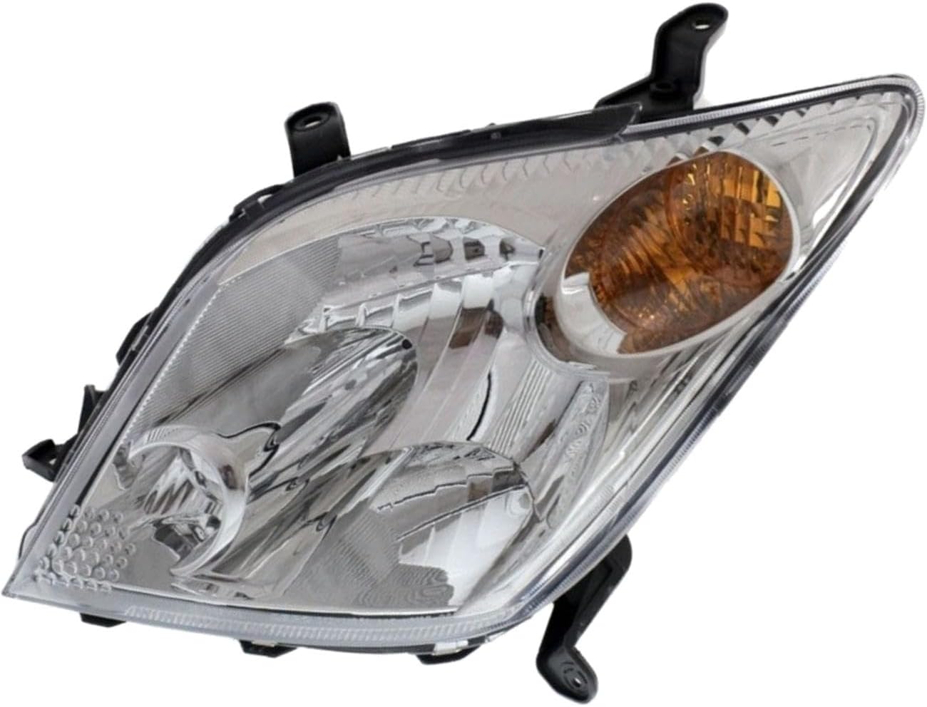 for Scion Compatible with xA 2004-2005 1pc Headlight Lamp Left Clear Lens w/o Bulbs