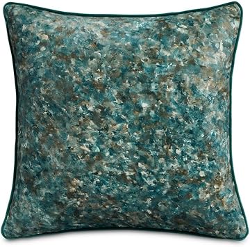 MICHAEL AMINI Renue Tatum 19" Velvet Throw Pillow - Juniper Teal - Set of 2