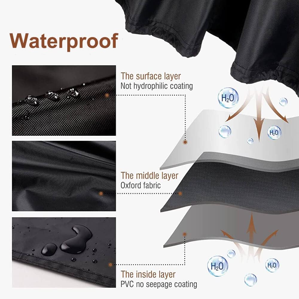 RICHIE Round Garden Furniture Covers Waterproof - Image 3