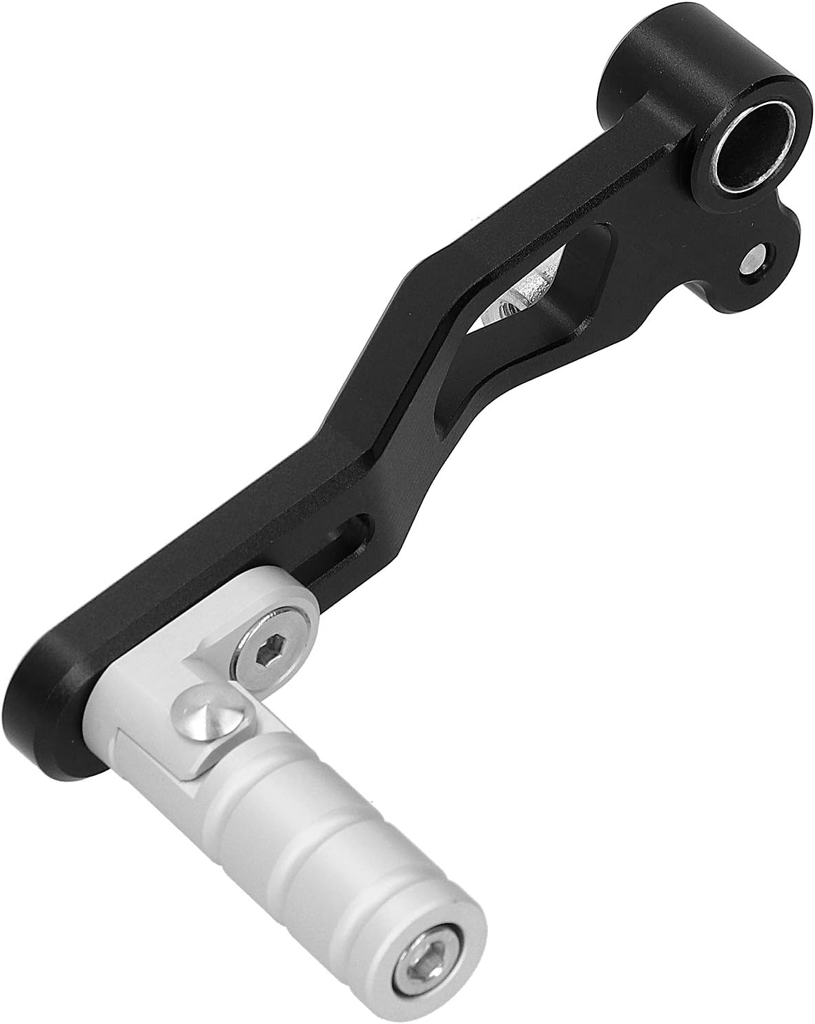 Qqmora Motorcycle Gear Shift Lever Folding Adjustable Durable Metal Gear Shifter for Z300 2015 2017