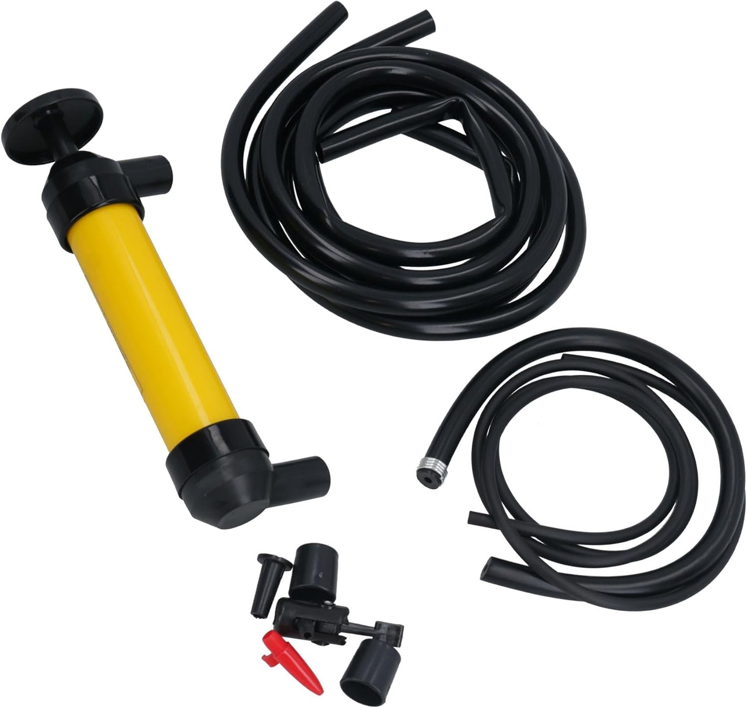 Syphon Pump T Handle Transfer Pump Fluid Extractor Fuel Oil Water Liquid TE897