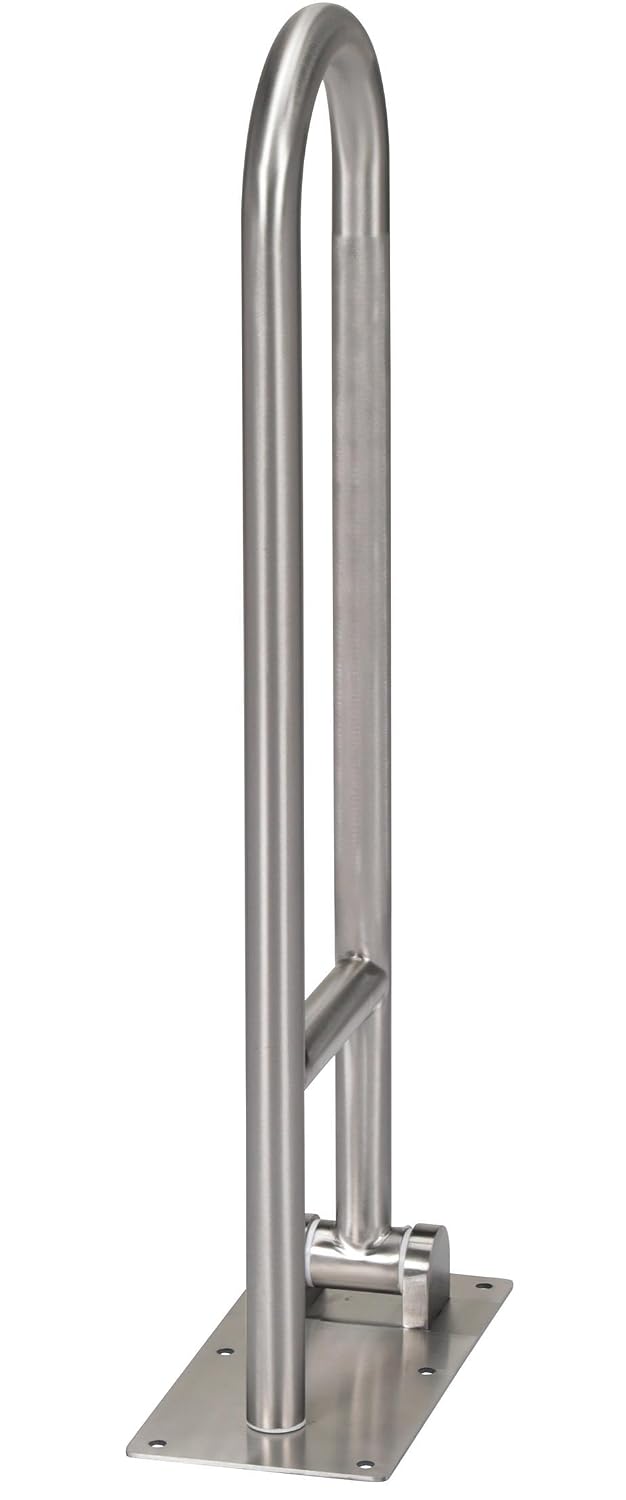 Amazon.com: Moen Stainless Steel Bathroom Safety 30-Inch Flip-Up 