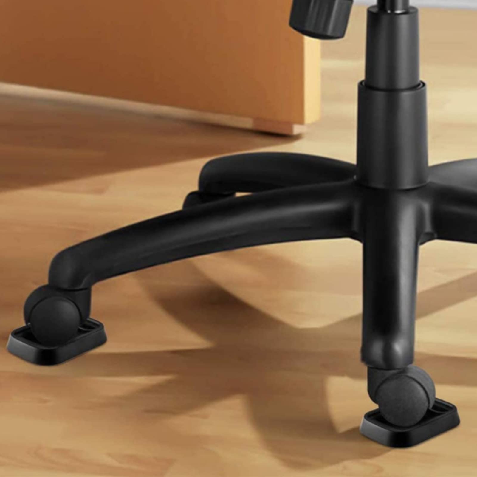 6 Tappetini Antiscivolo Per Ruote Mobili - Gomma Protettiva Per Pavimenti - Foto 10