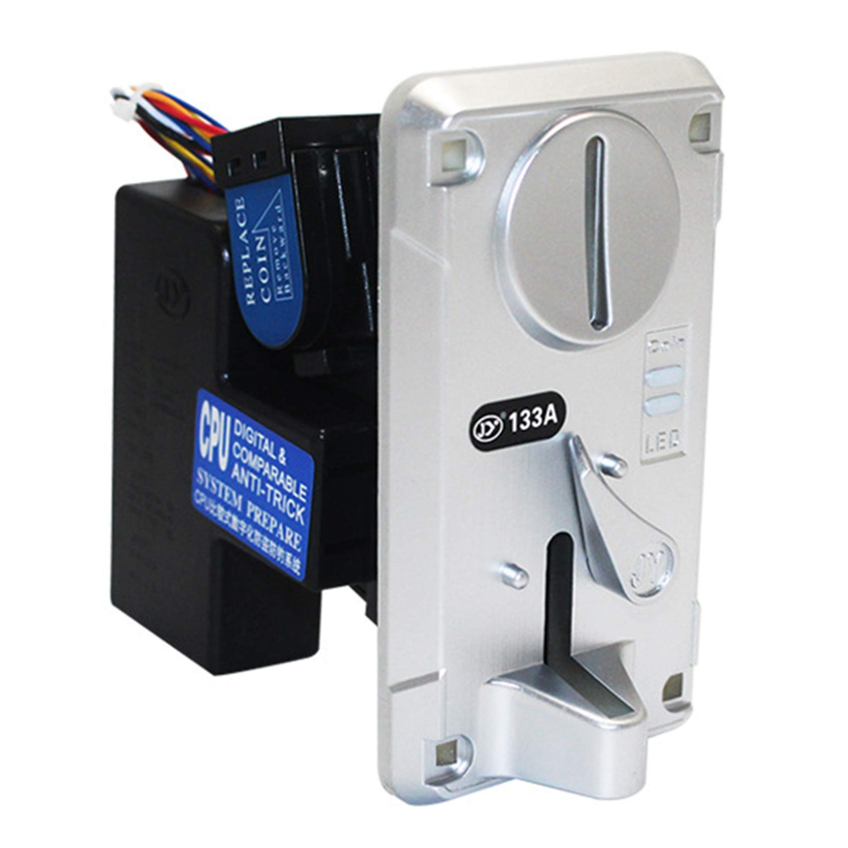 Amazon.co.jp: Oikabio コインアクセプターコインプッシャー、133A自動販売機アーケード、ゲームチケット交換用、CPUアーケード コインセレクター : おもちゃ