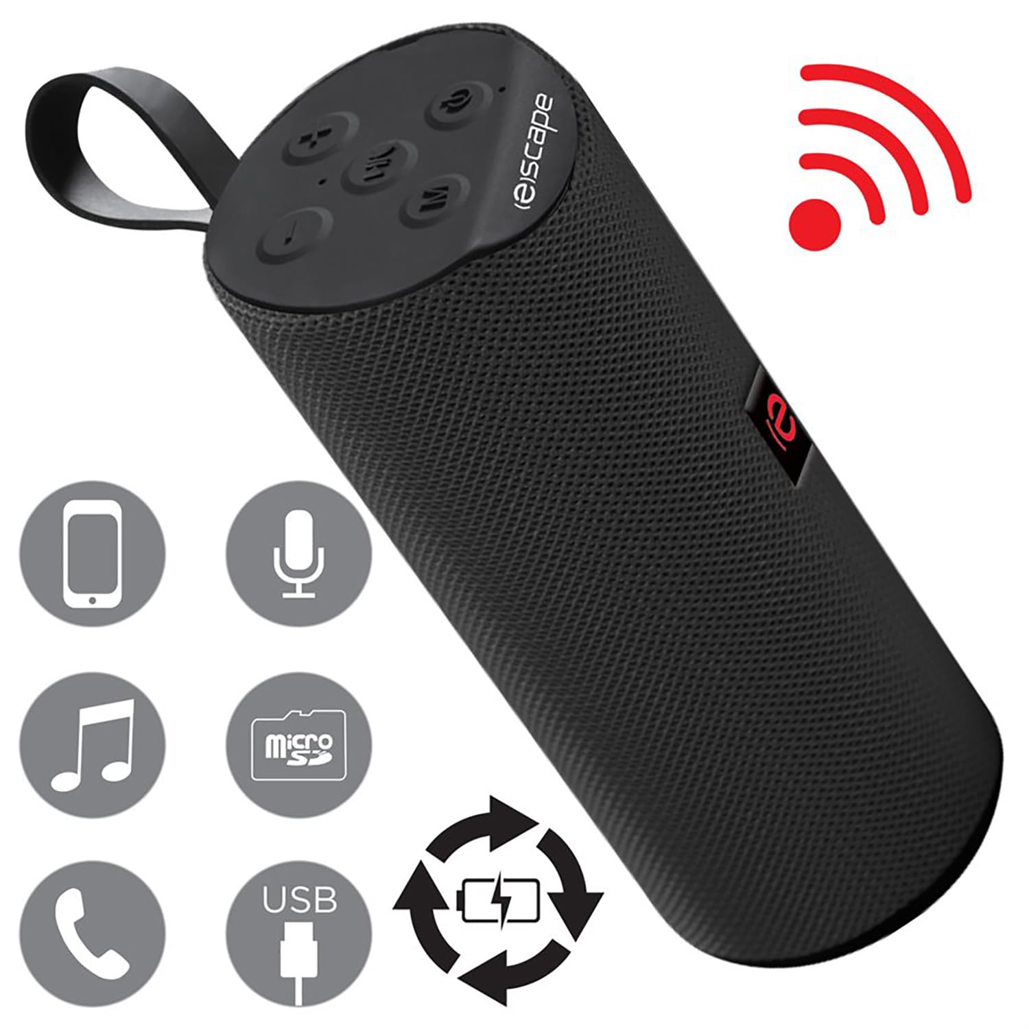 wireless speaker❤️ Escape - Portable Wireless Speaker with FM Radio and