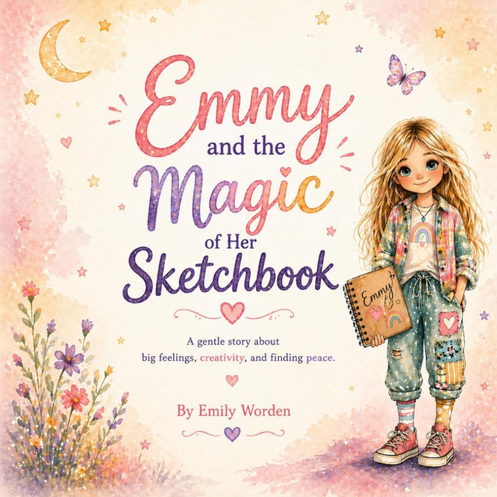 Emmy and the Magic of Her Sketchbook: A gentle story about feelings, creativity, and finding peace within