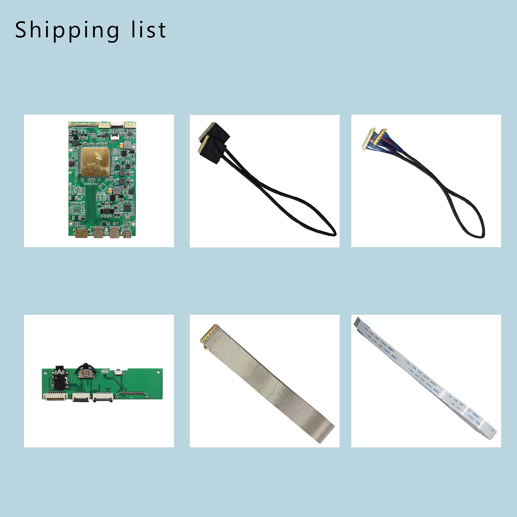 Amazon.co.jp: VSDISPLAY タイプC LCDコントローラーボード VS