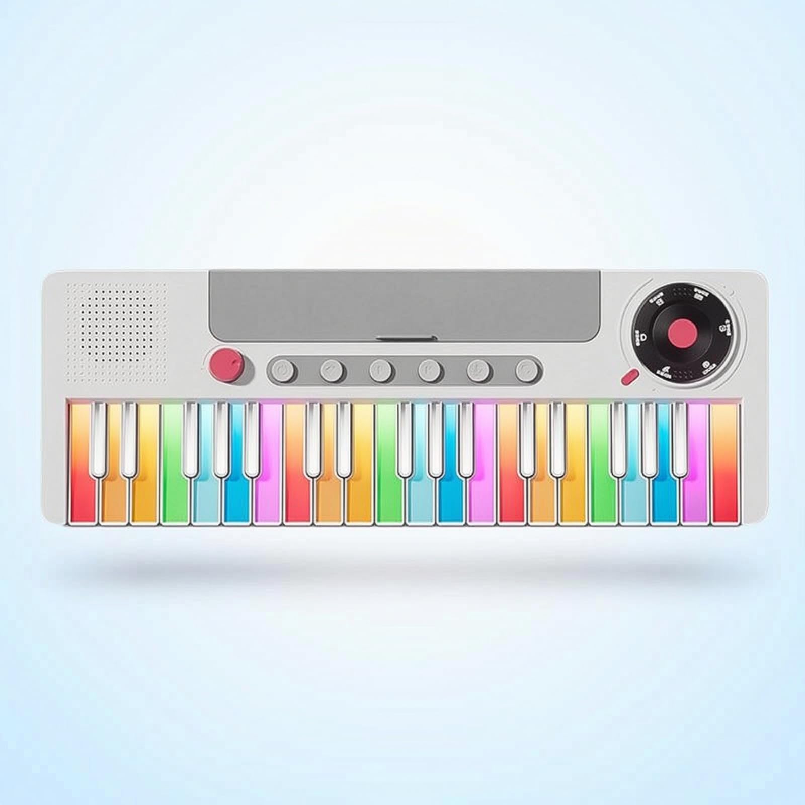 Teclado con 22 Teclas No Tóxico Teclado Juguete Portátil Piano para Niños, Regalo