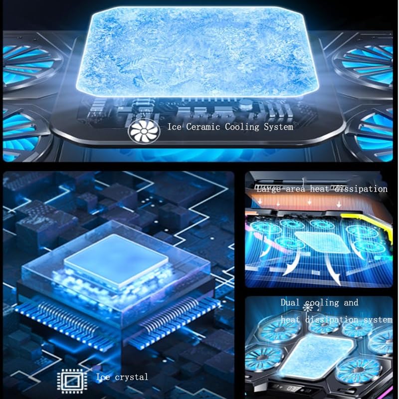 Up Down Air Cooled Ceramic Semiconductor Notebook Heat Sink