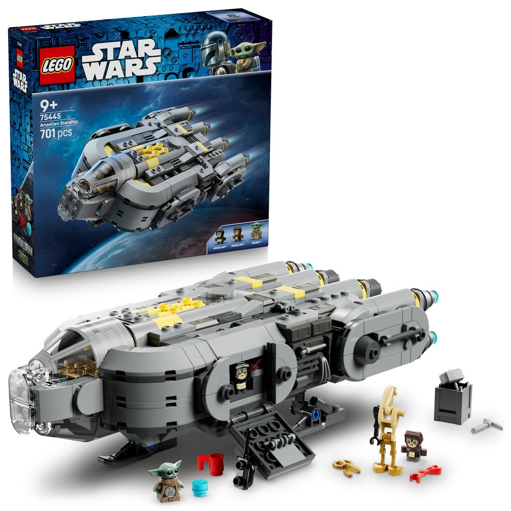 宇宙船型おもちゃ グレー 約30cm Amazon.co.jp: レゴ(LEGO) スター・ウォーズ アンゼランの宇宙船