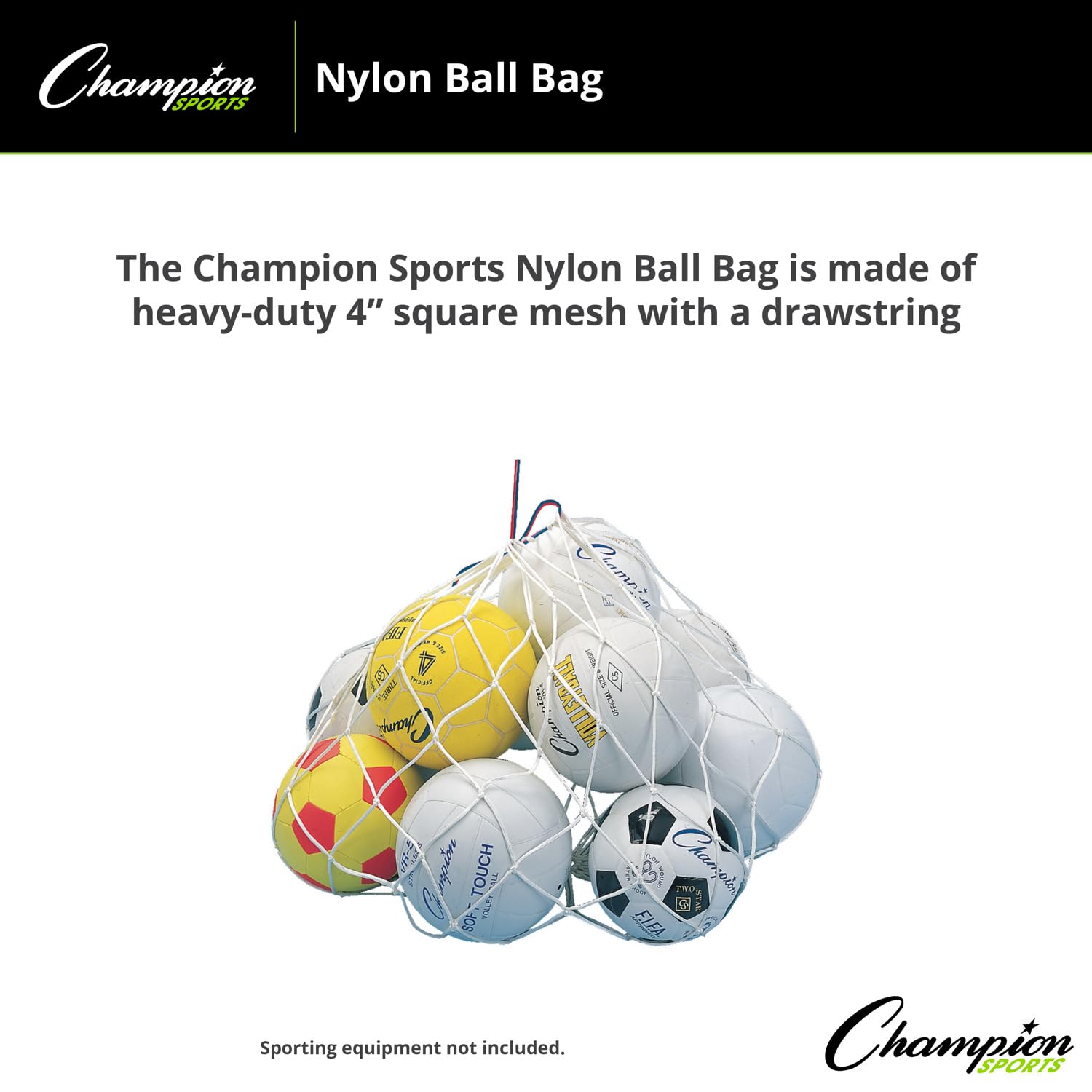 Champion Sports Torba na piłkę do koszykówki, BC10